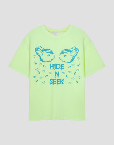 HIDE N SEEK Printing Box Top LIGHT YELLOW WBCSTP013LY