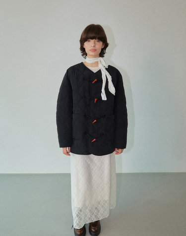 Ribbon Quilting Jumper Black WBDFJP001BK