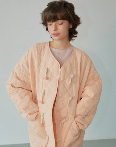 Ribbon Quilting Jumper Apricot WBDFJP001OR