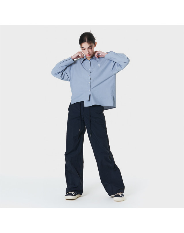 메이크어토스트 Two-Tuck String Slim Wide Pants MBCSPA002NV 착용컷