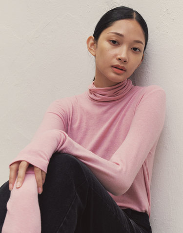 U-LINE WOOL TURTLENECK PIKN MBDFTO004PK