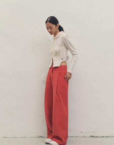 POCKET BALLOON PANTS RED MBDFPA005RD