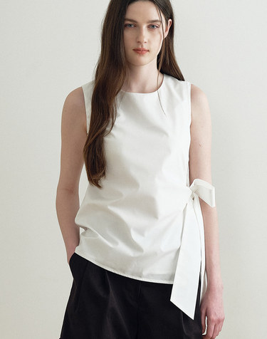 SPRING SLEEVELESS (IVORY) MBFSTO016IV