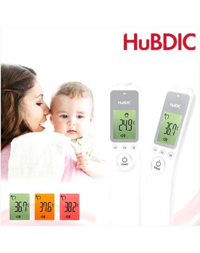 휴비딕 [휴비딕] 써모파인더 플러스 비접촉 체온계 / HFS-1000 착용컷