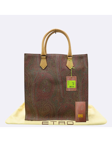 [중고]고이비토 에트로 (미사용) 0B380 페이즐리 토트백 K2502E