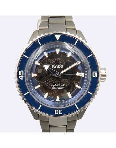 [중고]고이비토 라도 R32128202 캡틴 쿡 Captain Cook High-Tech 오토매틱 43MM Ceramic 베젤 남성용 스틸밴드 시계 61147wp