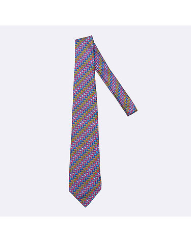 [중고]고이비토 미쏘니 Missoni(미소니) 100% 실크 넥타이 K0352MI