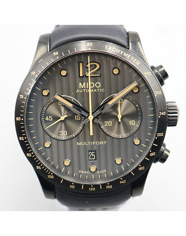 [중고]고이비토 미도 M025.627.36.061.10 미도 멀티포트 시스루백 44MM 가죽밴드 오토매틱 남성용 시계 K0013MID