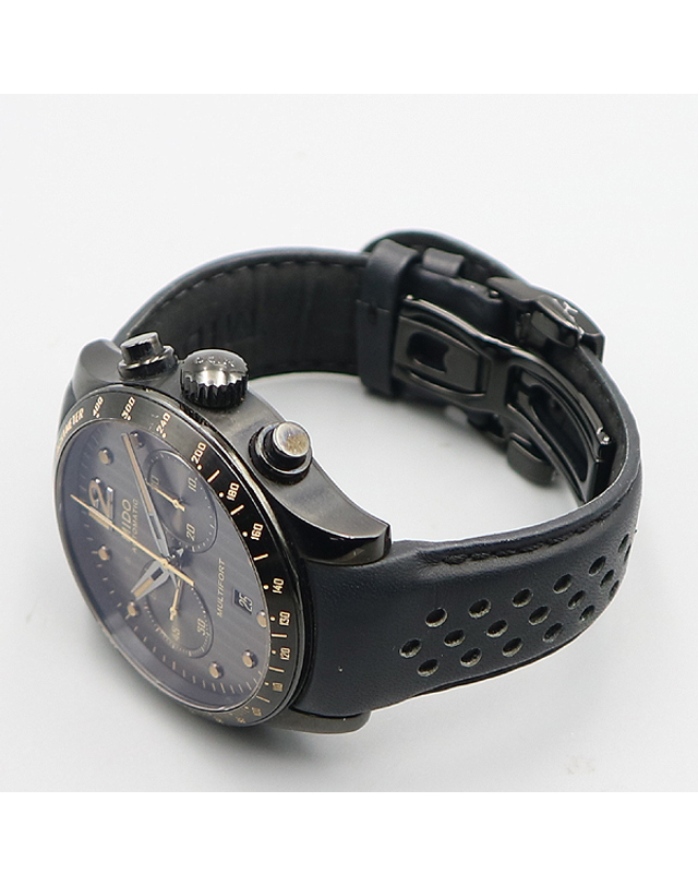 미도 [중고명품] [중고]고이비토 미도 M025.627.36.061.10 미도 멀티포트 시스루백 44MM 가죽밴드 오토매틱 남성용 시계 K0013MID 착용컷