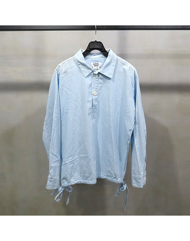 [중고]스미스마켓 아페쎄 X RTH 콜라보 스카이블루 컬러 여성용 면 블라우스 - 2사이즈 K0009APC