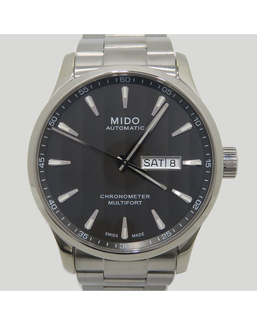 [중고]고이비토 미도 M038.431.11.061.00 MULTIFORT(멀티포트) 데이데이트 오토매틱 42MM 스틸 밴드 남성용 시계 K0051MID