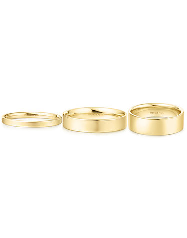 스무스 밴드 925 실버 반지 2mm/4mm/6mm R064-02G_03G_04G