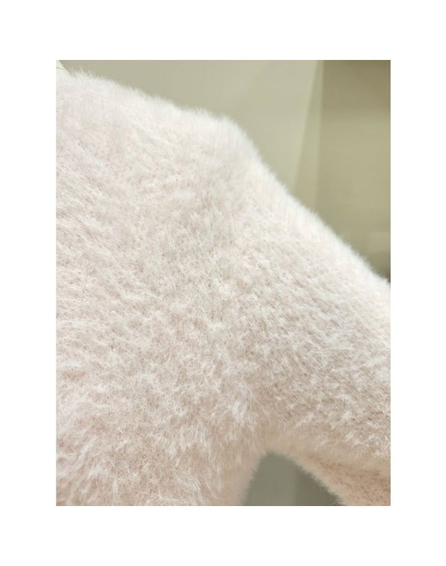 케네스레이디 [갤러리아] [케네스레이디](E509) 날개사 라운드넥 가디건 (EKCDPK0100) 착용컷