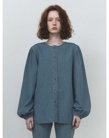 Two Way Denim Blouse