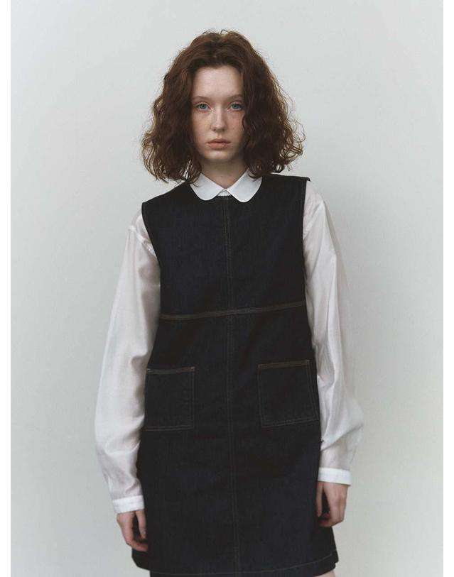 엔디에이 Betty Blouse _4color 퍼플 착용컷