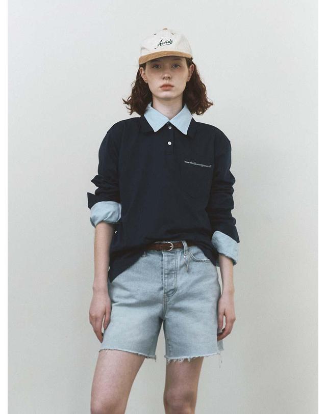 엔디에이 Classic PK T Shirt _2color 카키 착용컷