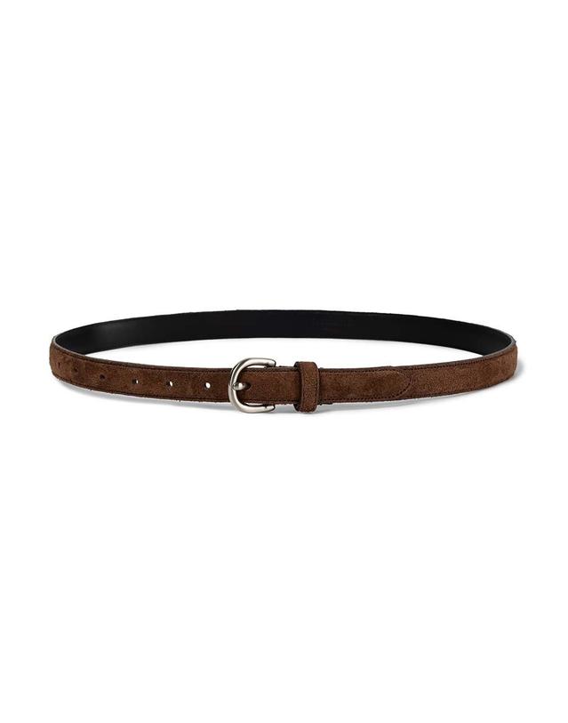 엔디에이 Leather Belt _2color 브라운 착용컷