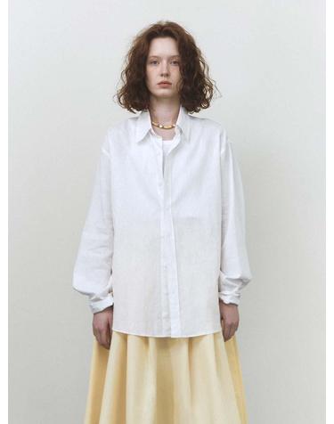 Woody Overfit Linen Shirt _4color