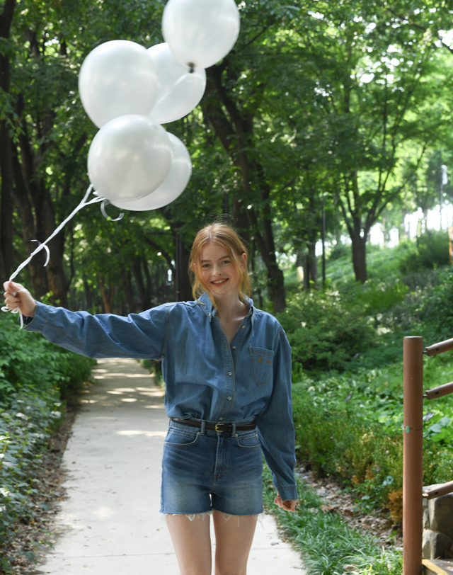 엔디에이 MEJOR DENIM PANTS 착용컷