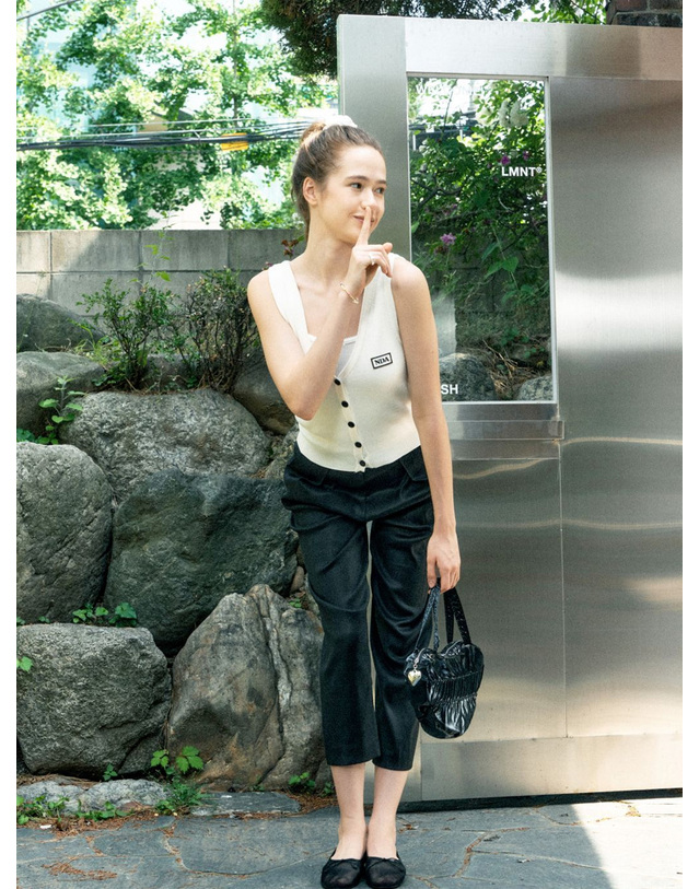 엔디에이 Linen Slacks Pants 착용컷