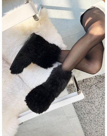 Teddy Ankle Boots 테디 앵클 부츠 - Teddy Black
