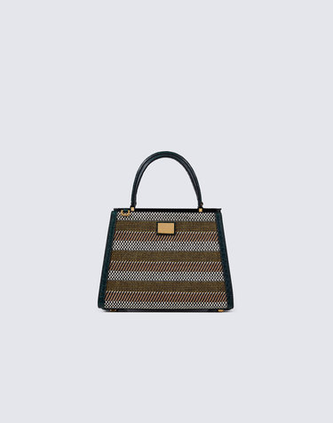 [콜롬보] DIONE INTRECCIATO TOTE SMALL GREEN