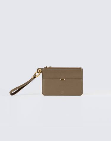 [콜롬보] CALF POUCH LARGE BEIGE