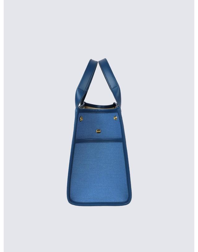 콜롬보 [콜롬보]TRAM TOTE MEDIUM BLUE 착용컷