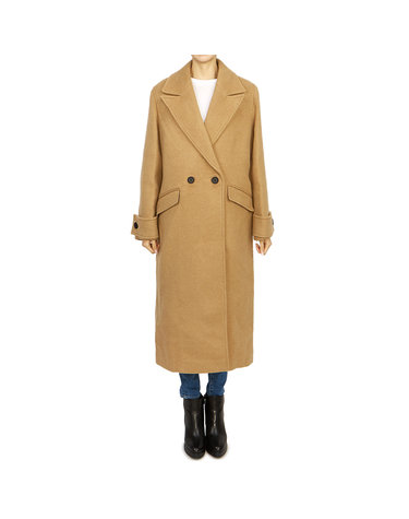 올세인츠 마벨 여성 코트 WO016Z CAMEL BROWN