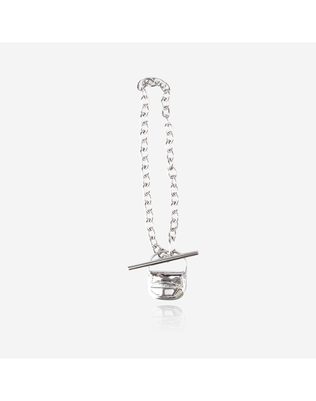 디젤 [디젤] 남녀공용 1DR BAG 참 팔찌 (DX1592040) 착용컷