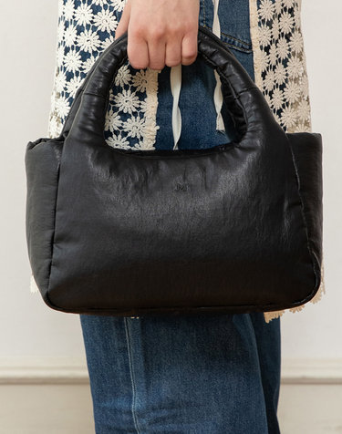 BAILEY soft medium tote bag - Black