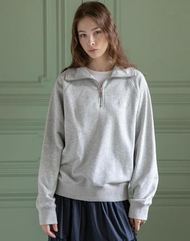 Logo half zip-up_2color
