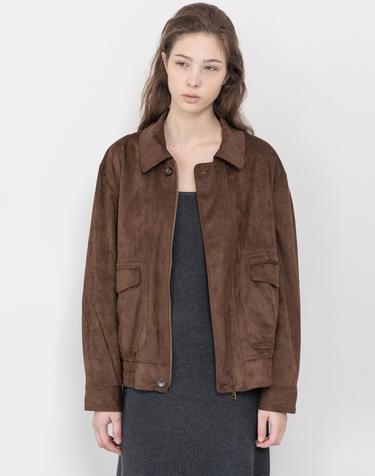 Suede jacket_2color