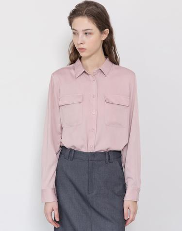 Pocket blouse_Pink