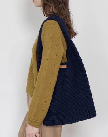 Knit shoulder bag_4color