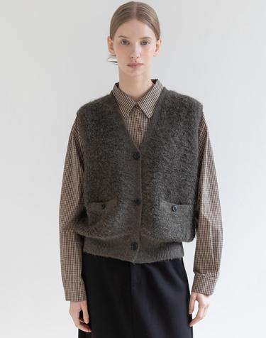Boucle Vest_Charcoal