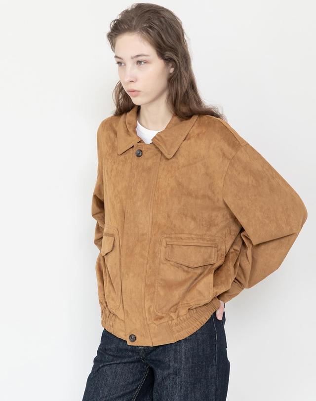 제이마크뉴욕 Suede jacket_2color 착용컷