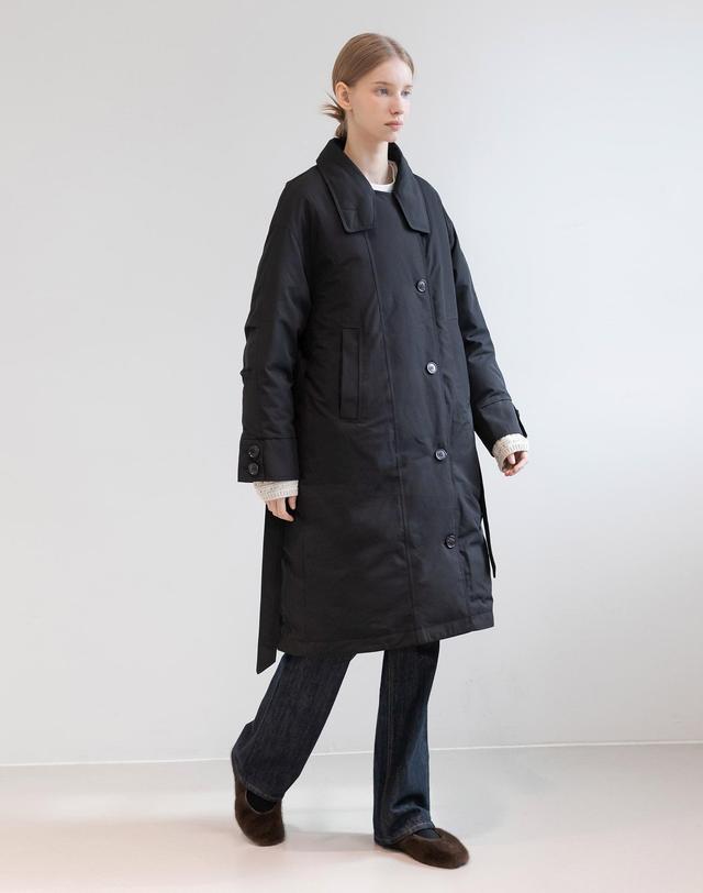 제이마크뉴욕 Oversized Single Padded Jacket_2color 착용컷