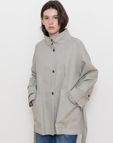 Highneck oversized jacket_2color