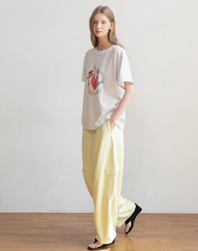 제이마크뉴욕 Pintuck banded pants_3color 착용컷