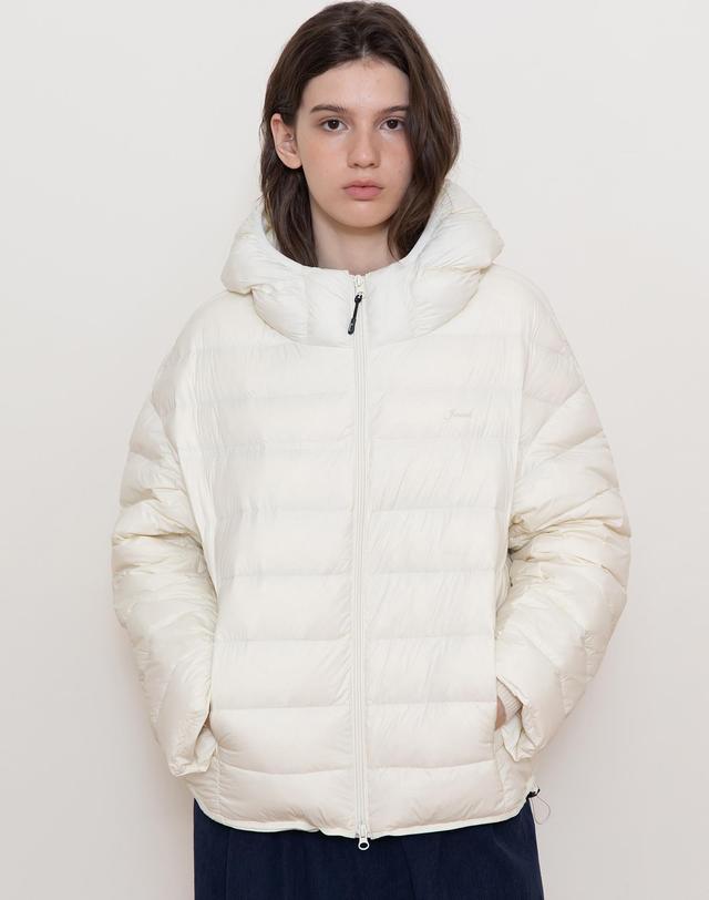 제이마크뉴욕 Twoway hooded padding_4color 착용컷