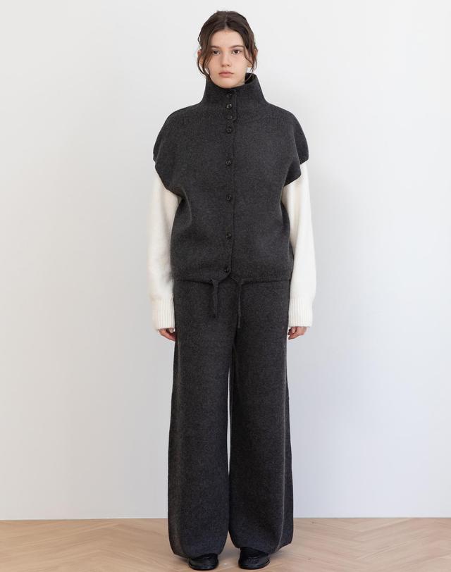 제이마크뉴욕 Knit vest set-up_2color 착용컷
