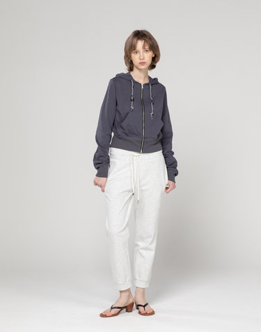Banded jogger pants - Light gray
