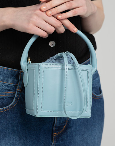 LINA cube small -Sky Blue