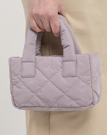 ELLA padded mini tote bag - Lavender