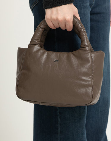 BAILEY soft tote bag - Brown