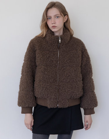 Boucle padding - Brown