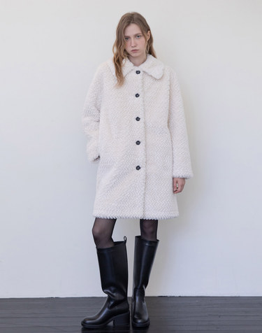 Fur jacket - Ivory