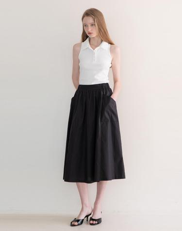 Flare skirt - Black