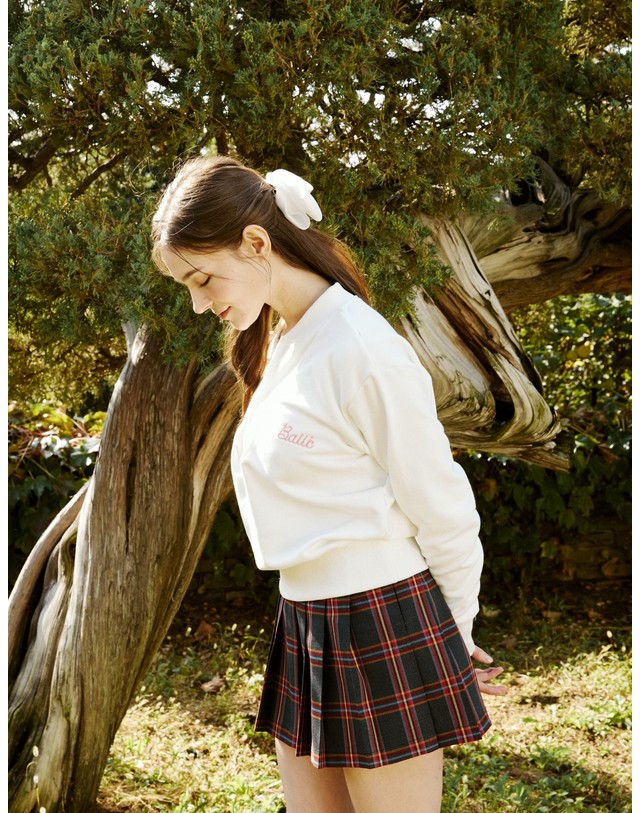 볼릭 Ballic fw red skirt 레드 착용컷